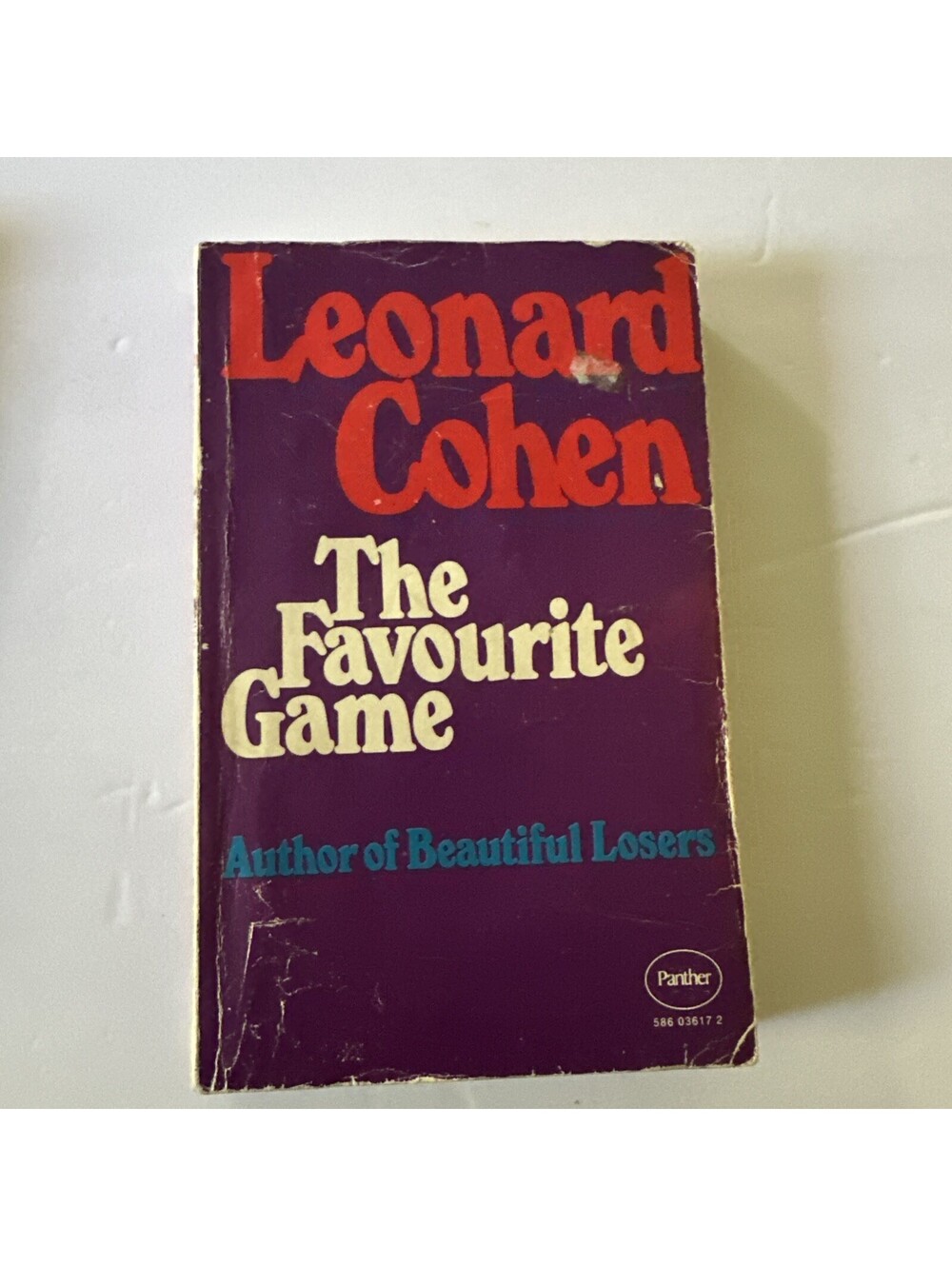 Favourite Game Leonard Cohen 1973 Paperback Book